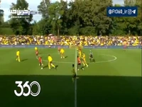 گل اول لیل به دورتموند توسط هارالدسون در دقیقه 66 