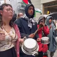  تظاهرات نروژی‌ها در حمایت از فلسطین 