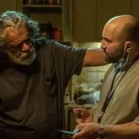 پشت صحنه ای جذاب از تمرین ستاره های فیلم پیر پسر