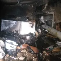 حریق منزل مسکونی در بلوار چراغچی مشهد