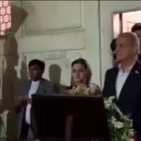 بازدید رئیس‌جمهور از مزار اقبال لاهوری در پاکستان