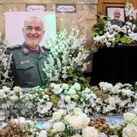عکس/ مراسم بزرگداشت سردار شهید حسین سلامی