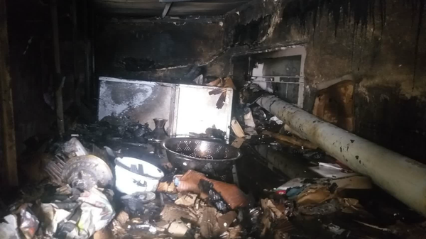 حریق منزل مسکونی در بلوار چراغچی مشهد