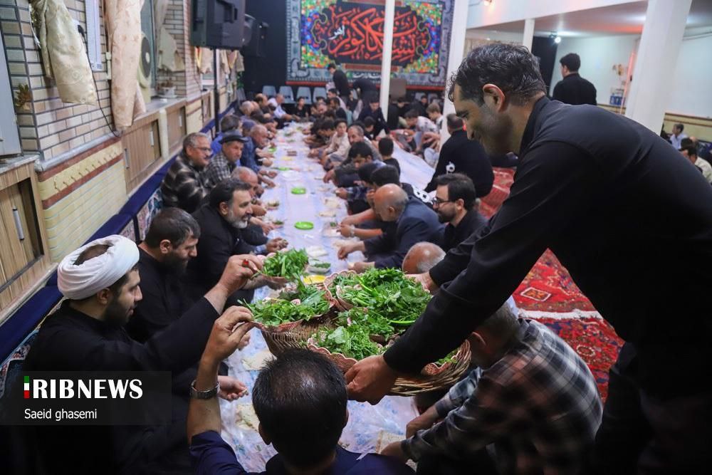  آیین سنتی و معنوی حلواپزان در اهر همزمان با ایام شهادت حضرت رقیه(س)