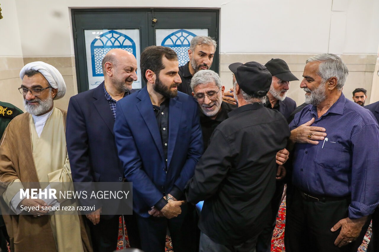 عکس/ مراسم اربعین شهادت سردارسپهبد شهید غلامعلی رشید