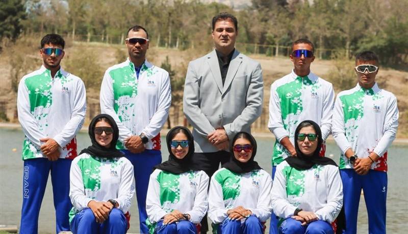 تیم قایقرانی زیر 18 سال ایران عازم روسیه شد