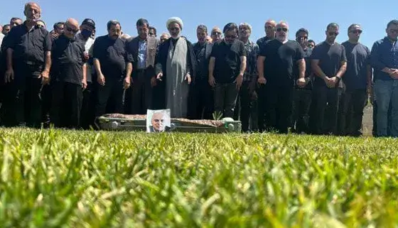 چهره‌های مهم فوتبال ایران در مراسم تشییع مصطفوی