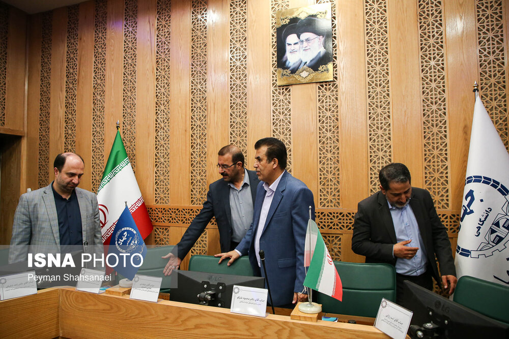مراسم تودیع و معارفه رییس جهاددانشگاهی واحد اصفهان