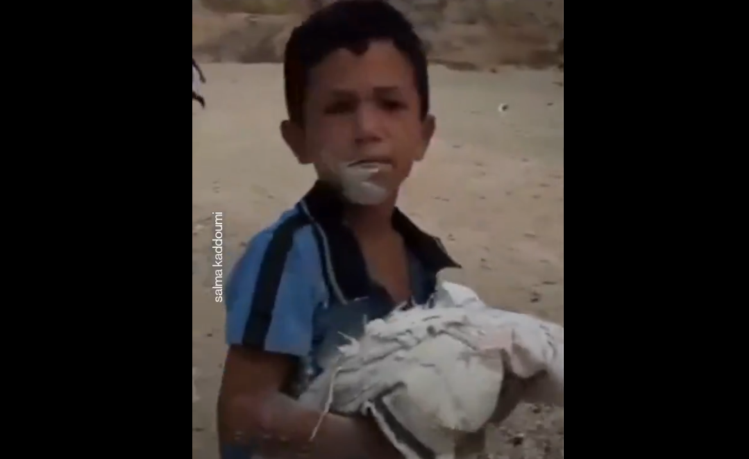 غزه..وقتی آرزوی کودک کیسه‌ای آرد است
