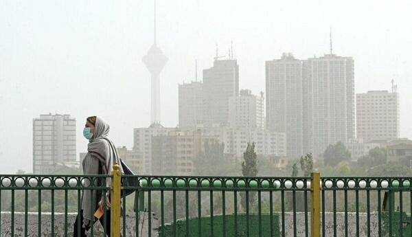 وضعیت هوای تهران نارنجی شد