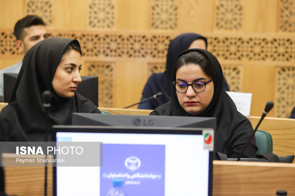 مراسم تودیع و معارفه رییس جهاددانشگاهی واحد اصفهان
