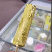 بستنی با روکش طلا در هند!