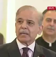 شعرخوانی شهباز شریف از سعدی؛ دوست آن باشد که گیرد دستِ دوست...