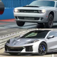 دوج چلنجر دیمن، تنها عضلانی که کوروت ZR1X را در درگ 400 متر مغلوب می‌کند