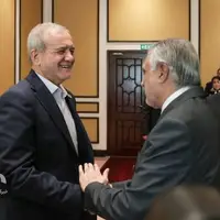 عکس/ دیدار وزیر امور خارجه پاکستان با پزشکیان و عراقچی در اسلام آباد