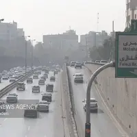 تنفس هوای آلوده در اصفهان