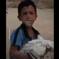 غزه..وقتی آرزوی کودک کیسه‌ای آرد است
