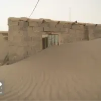 عکس/ طوفان شن در روستای ملاعلی زابل