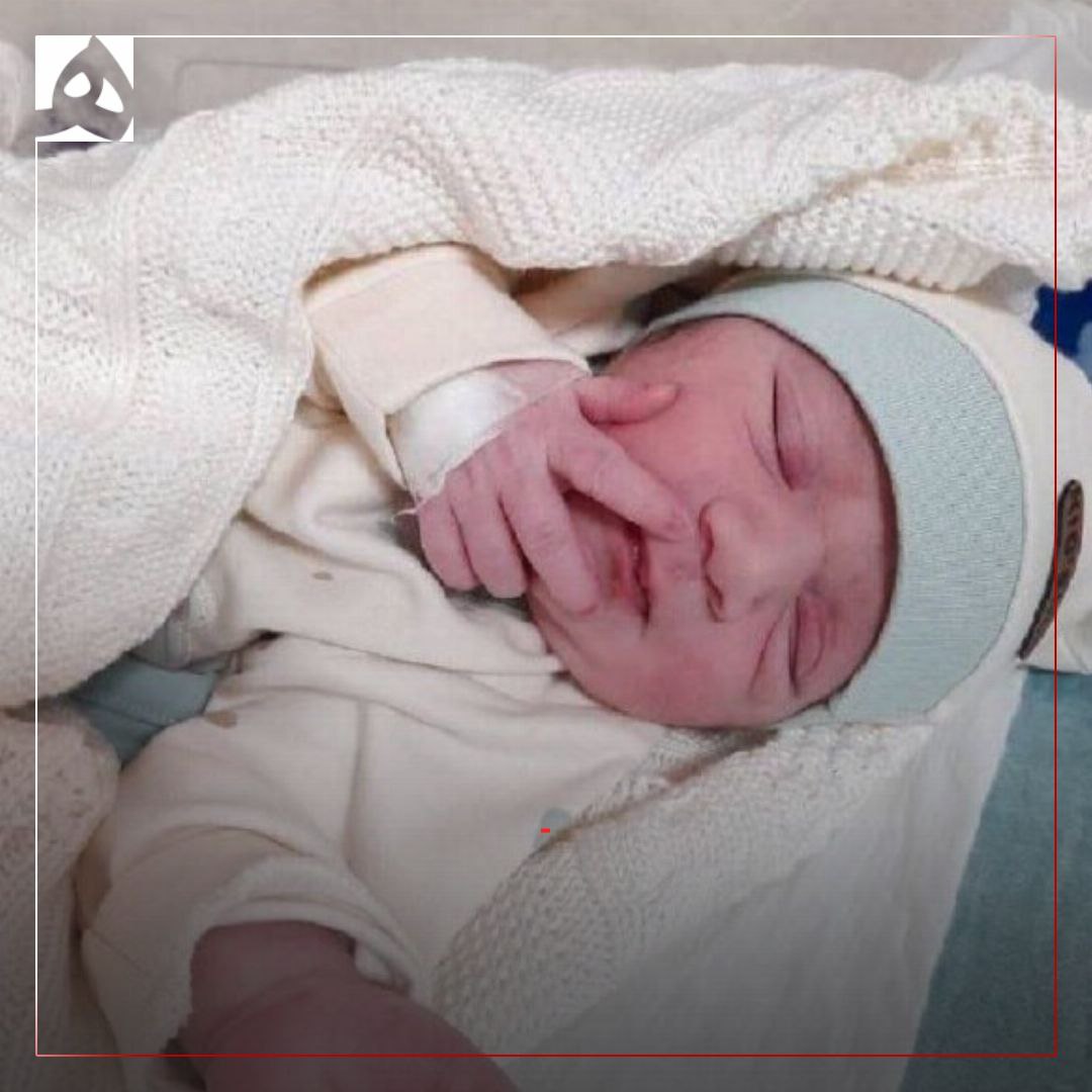 تصویری از نوه شهید رئیسی که "ابراهیم" نام گرفت
