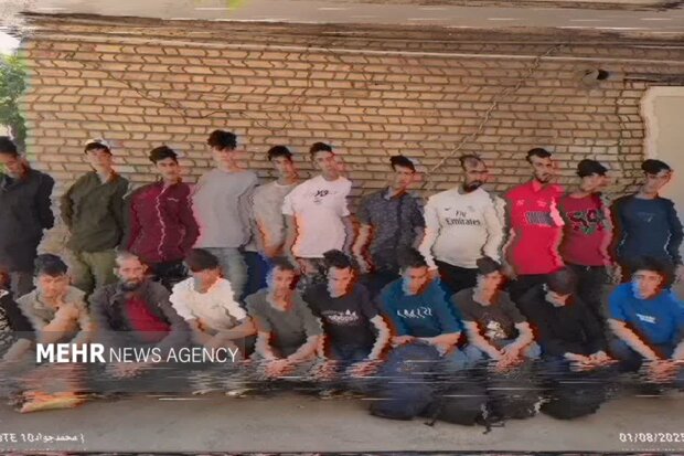 ۱۴۰۰ تبعه غیرمجاز خارجی در چالوس جمع‌آوری شدند