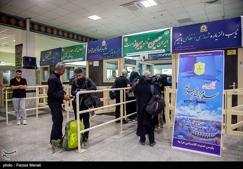 عکس/ زائران اربعین حسینی در مرز خسروی