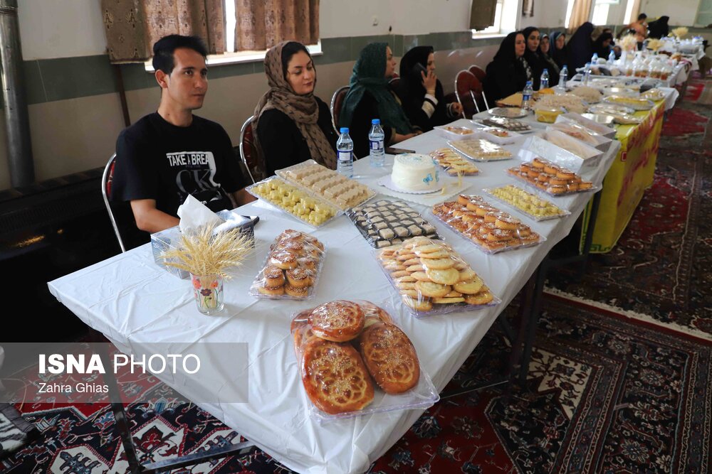 آیین شکرگزاری برداشت گندم در مراغه