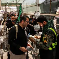 ۹۱۵۳۲ زائر اربعین از مرز شلمچه تردد کردند