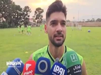 مهدی مهدی‌پور، بازیکن آلومینیوم: امیدوارم حواشی استقلال جمع شود تا آرامش به تیم برگردد