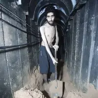 تصاویر اسیر گرسنه صهیونیست در غزه چگونه نتانیاهو را رسوا کرد؟