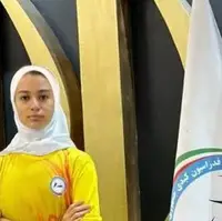 دختر کبدی کار قمی در اردوی تیم ملی