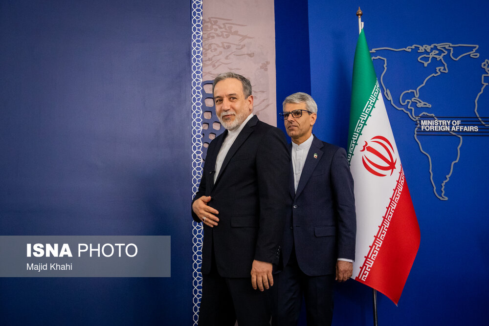 عکس/ نشست خبری سخنگوی وزارت امور خارجه با حضور عراقچی