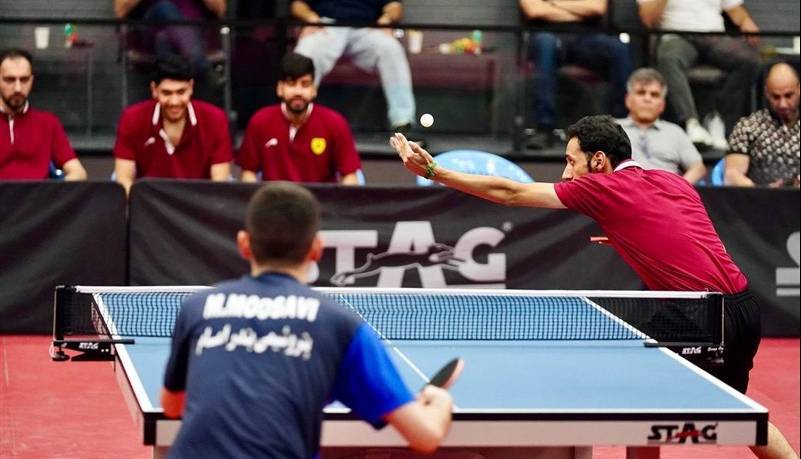 قهرمانى دوباره پتروشیمی بندر امام در لیگ برتر تنیس روى میز
