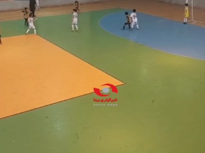 گل نمایشی پسر هشت ساله ایرانی در مسابقات هیات فوتبال ساری