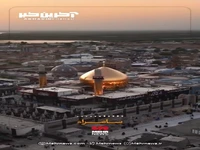 اولین تصاویر هوایی از سامراء در اربعین 