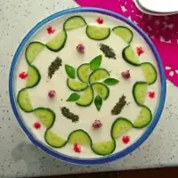 ایده تزئین ماست و سالاد برای مهمونی ها