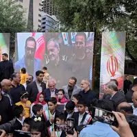حضور پزشکیان در مراسم گرامیداشت شهدای خردسال حمله رژیم صهیونیستی