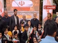 حضور رئیس‌جمهور در شیرخوارگاه آمنه