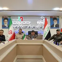 دیدار مسئولان خوزستان با هیات عراقی برای تسهیل در تردد زوار اتباع خارجی