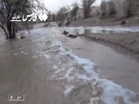 تصاویری از بارش‌های مونسون در استان فارس