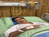 سالار عقیلی برای یک عمل جراحی در بیمارستان بستری شد