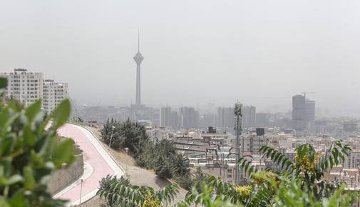 پیشبینی گردوخاک در تهران