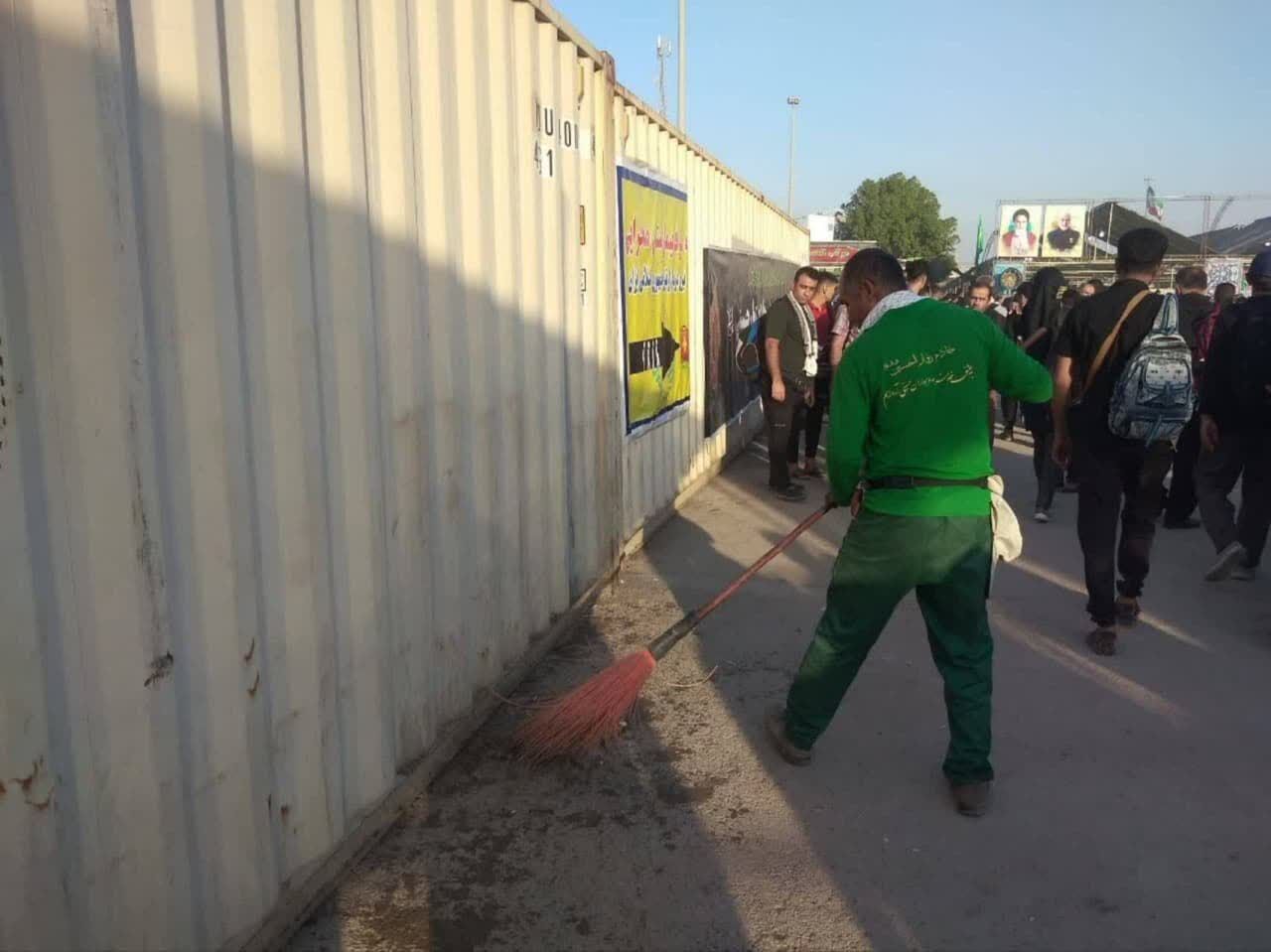 اعزام ۱۰۰ پاکبان اراکی به مرز مهران