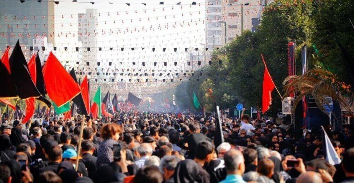 راهپیمایی جاماندگان اربعین در مسیر خیابان امام رضا(ع) مشهد برگزار میشود