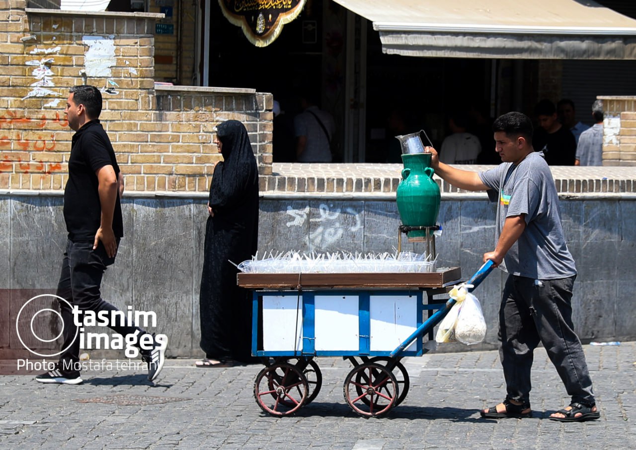 بازار تهران در روز تعطیل پایتخت