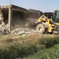 تخریب ساخت‌وساز‌های غیرمجاز در دزفول