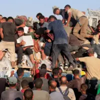 مهندسی گرسنگی و آشوب؛ شهادت ۲۰ نفر براثر واژگونی کامیون در غزه