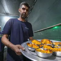 عکس/ خدمت‌رسانی موکب مدافعان حرم به زائران اربعین در اراک