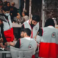اعزام ۹۰ نیروی تخصصی درمانی هلال‌احمر فارس به درمانگاه‌های اربعین در کربلا و سامرا