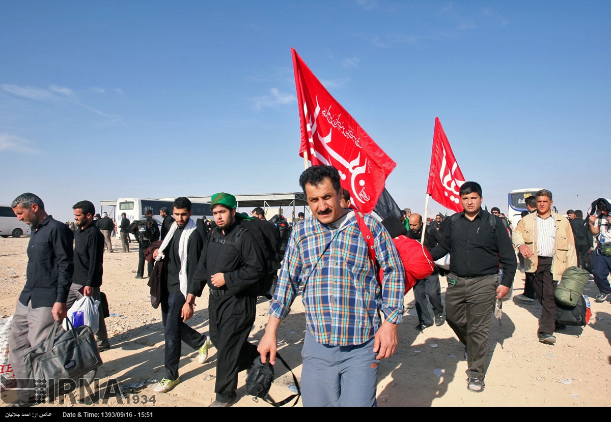 تردد ۸۶۰ هزار زائر اربعین از مرز مهران