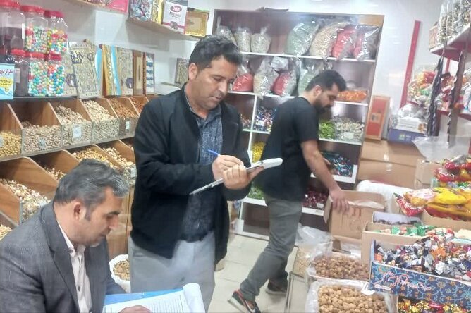 نقرهداغ شدن گرانفروش مواد غذایی در جهرم